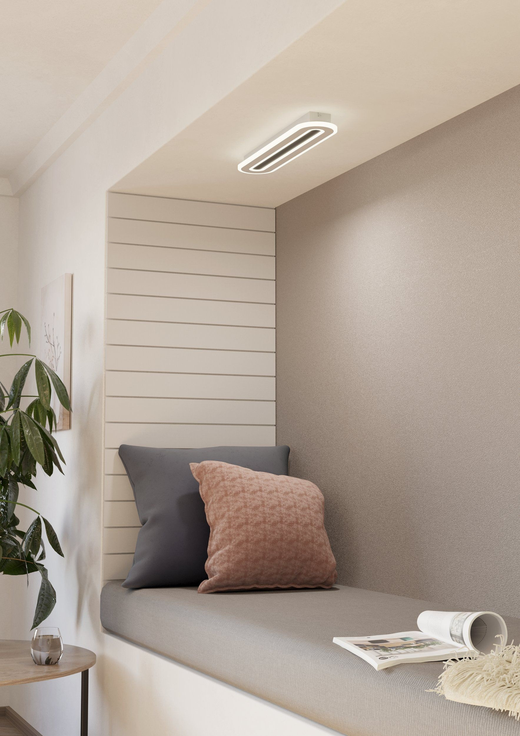 MACCHIONI PL.LED 20W B/CRIS.CM.55 C/TELECOMANDO