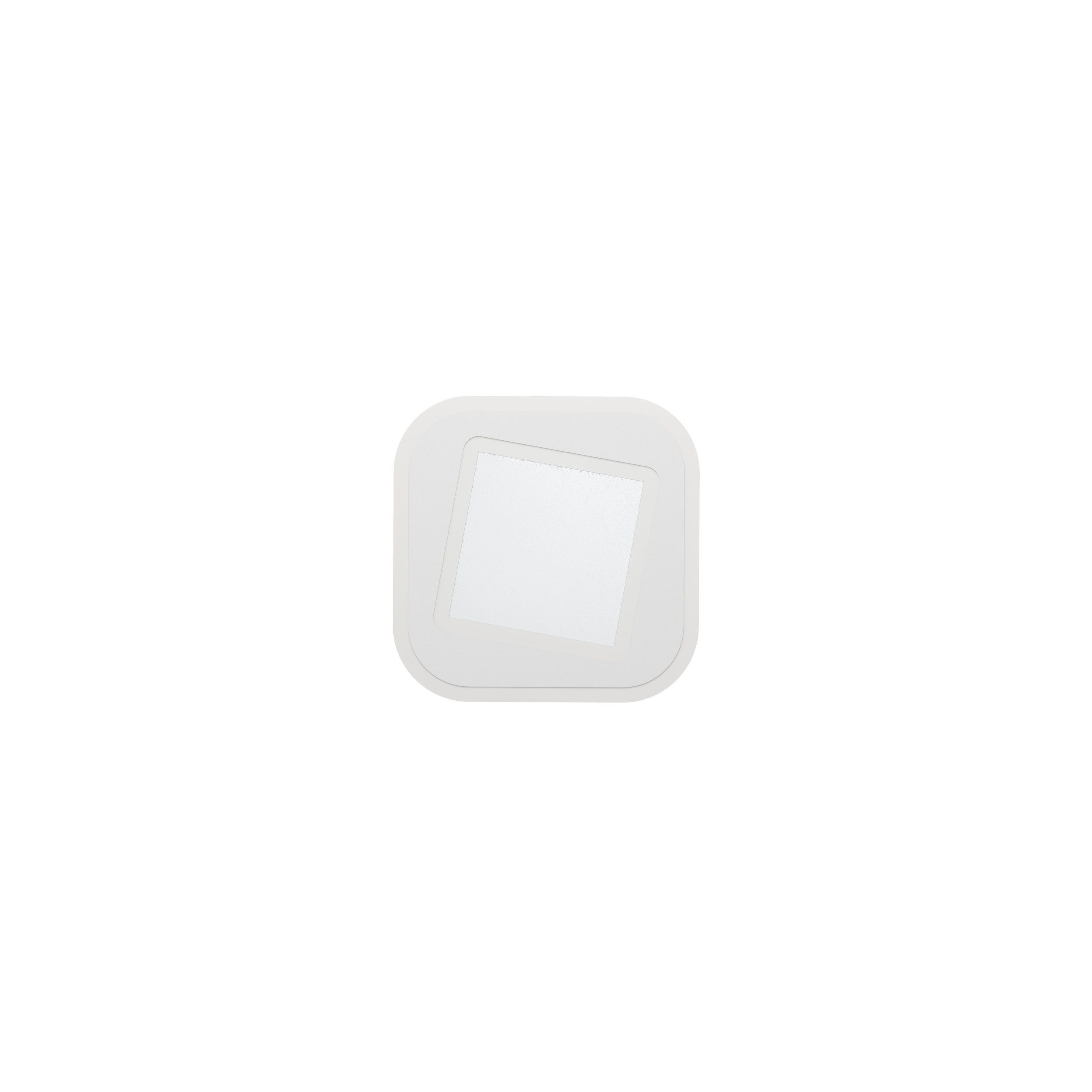 MACCHIONI APL.LED 12W 4K BIANCO/CRISTALLO