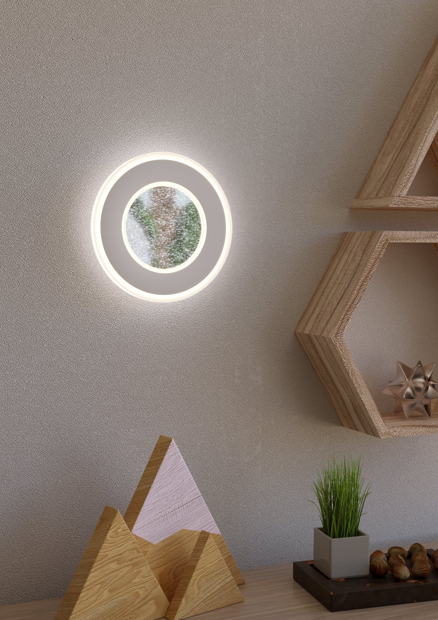 MACCHIONI APL.LED 12W 4K B/CRISTALLO
