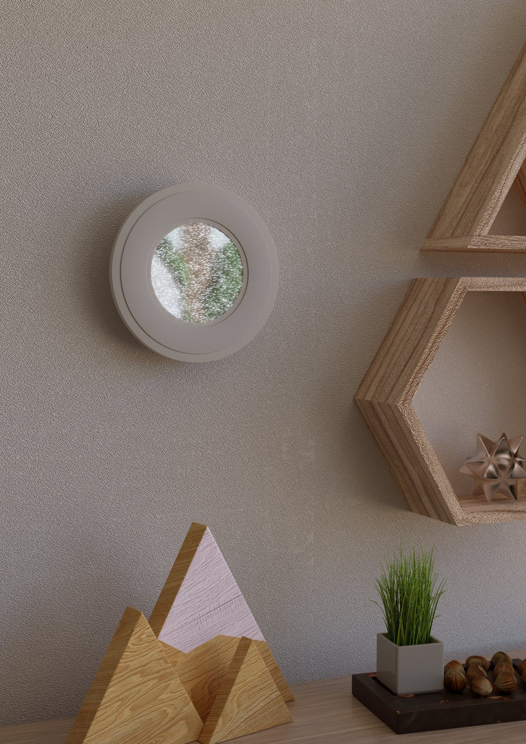 MACCHIONI APL.LED 12W 4K B/CRISTALLO