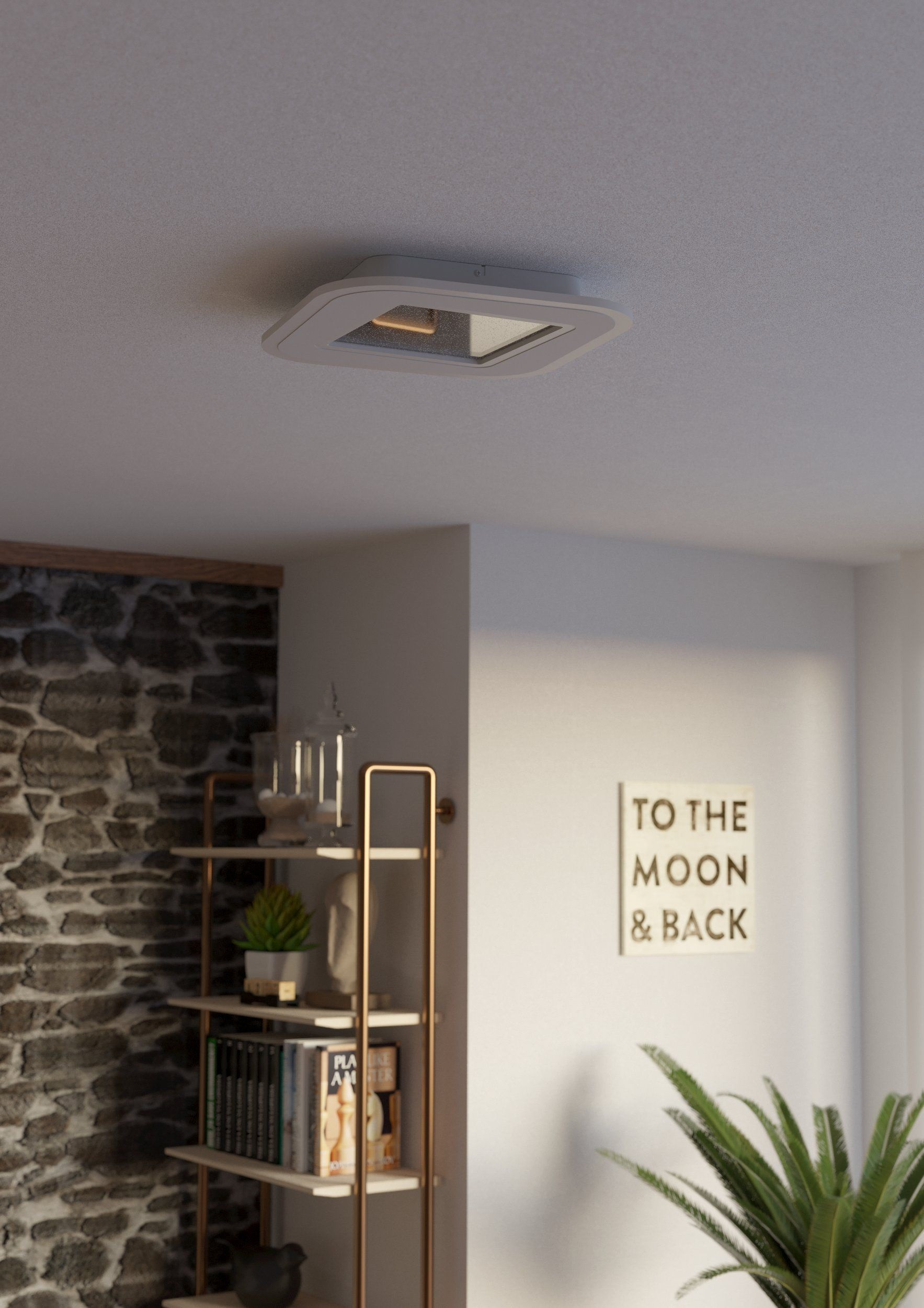 MACCHIONI PL.LED 20W B.EFFETTO CRISTALLO CM.38