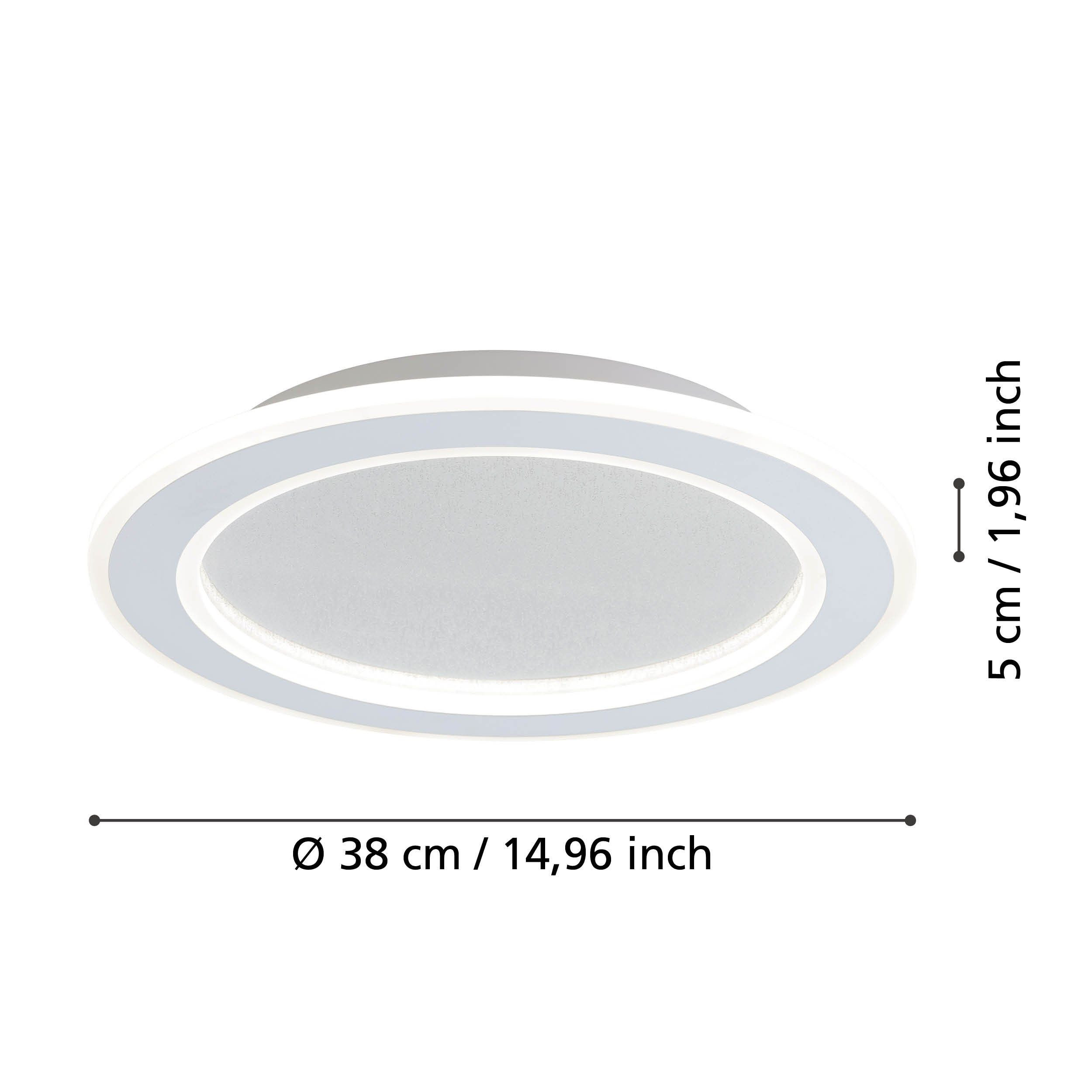 MACCHIONI PL.LED 20W BIANCO EFF.CRISTALLO D.38