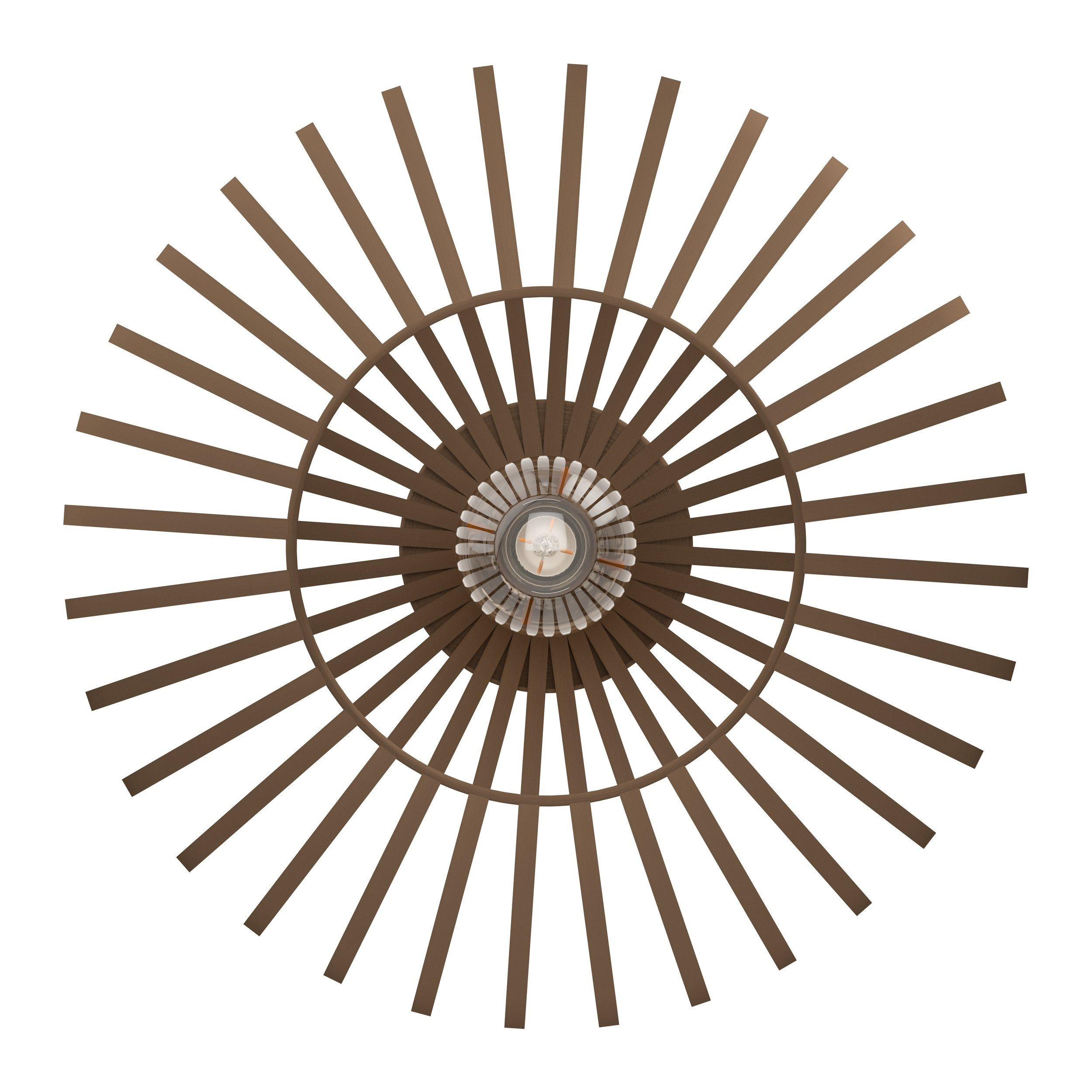 ESPINAL SOSP.E27 1X40W ACC/BRONZO D.38.5