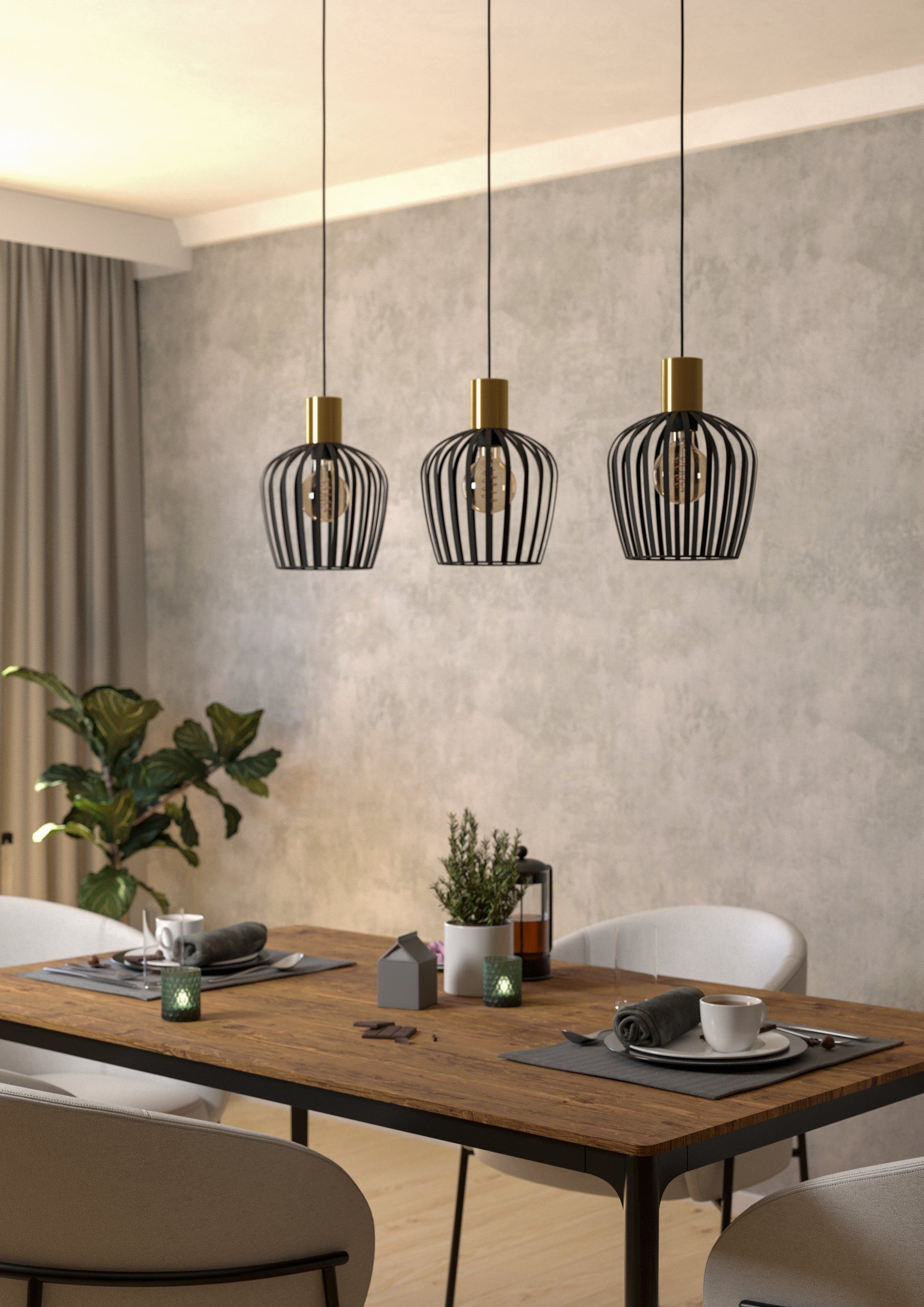 EMPOLI SOSP.E27 3X40W ACC/NE.CM.90