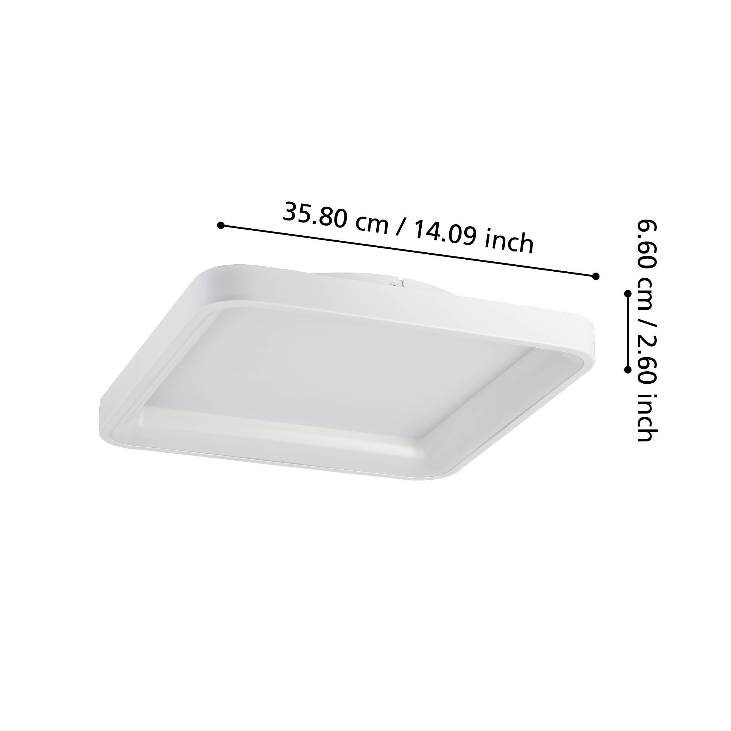 LORETELLO PL.LED 12W 2.7-6.5K D.35 BIANCA