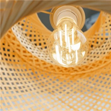 LAMPADA BAMBOO D.38 NATURALE