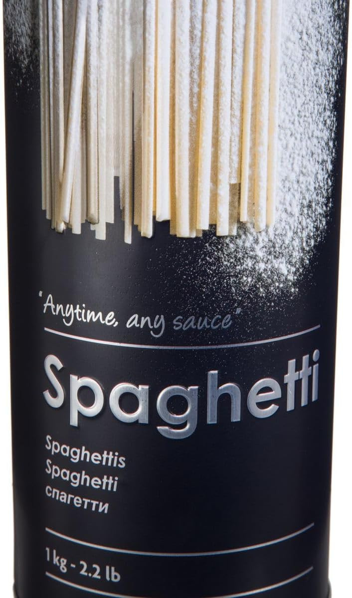 CONTENITORE SPAGHETTI NERO