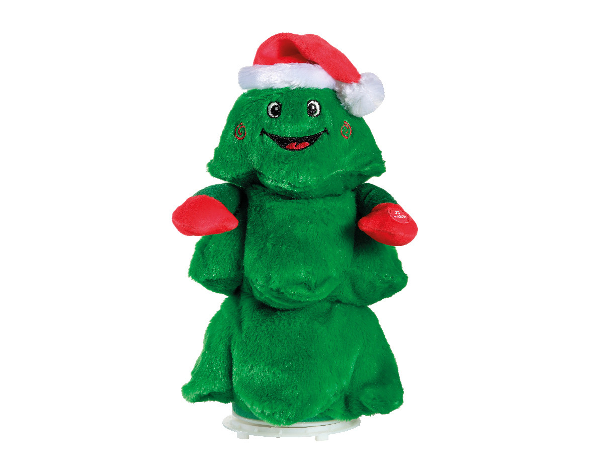 BABBO NATALE/PUPAZZO NEVE/ALBERO A BATTERIA H.32