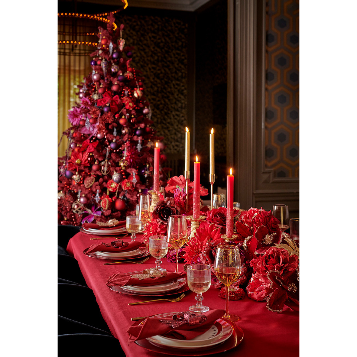 ALBERO H.210 ROSSO