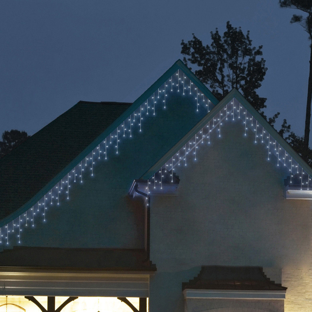 708LED GHIACCIOLI LED 11 FUNZIONI LUCE FREDDA