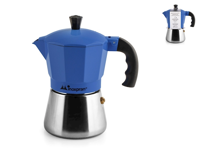 CAFFETTIERA BLU 3TZ.INDUZIONE