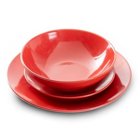 SERVIZIO TAVOLA 18PZ RED