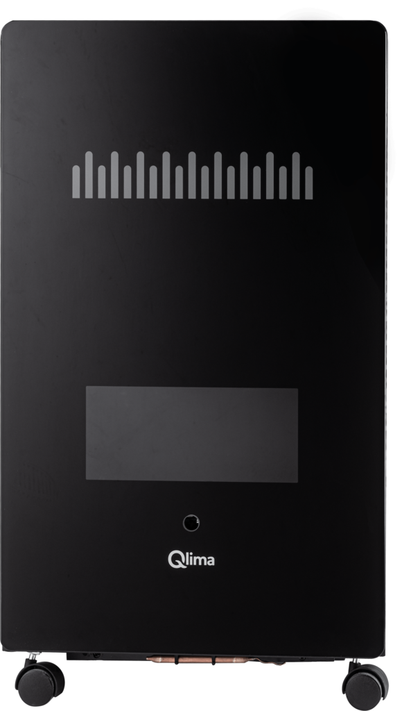 STUFA A GAS EFF.CAMINO FIAMMA BLU NERA