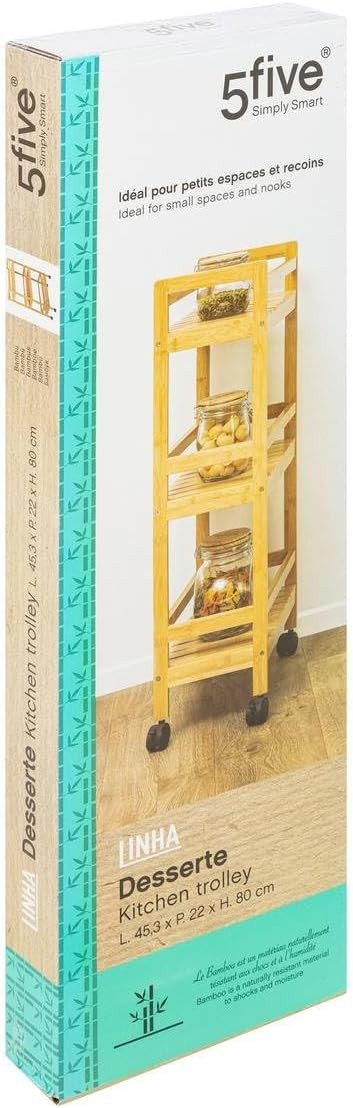 CARRELLO DA CUCINA 3P.LINHA BAMBÙ