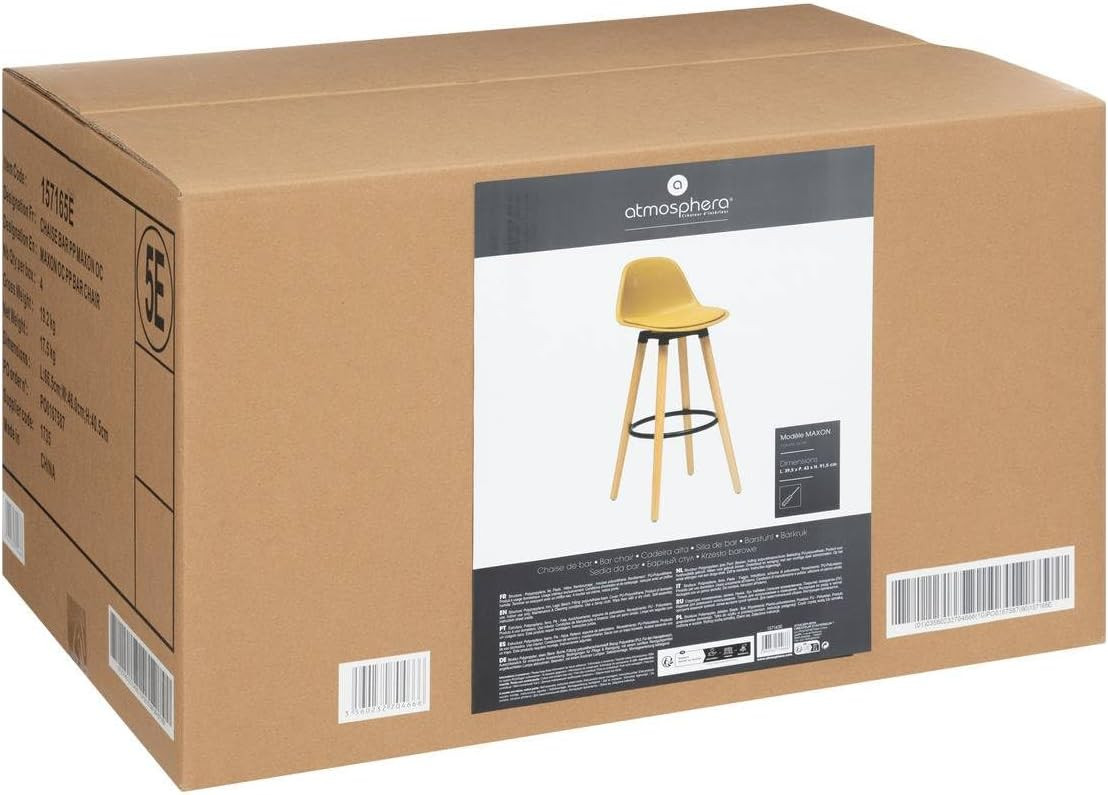 SGABELLO BAR MAXON IN PP OCRA