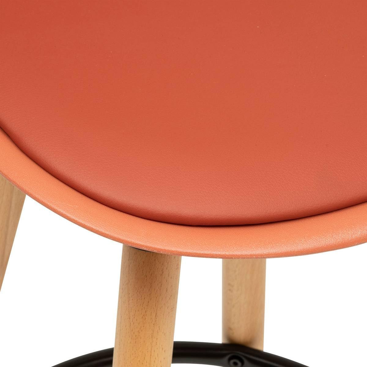 SGABELLO BAR MAXON IN PP TERRACOTTA