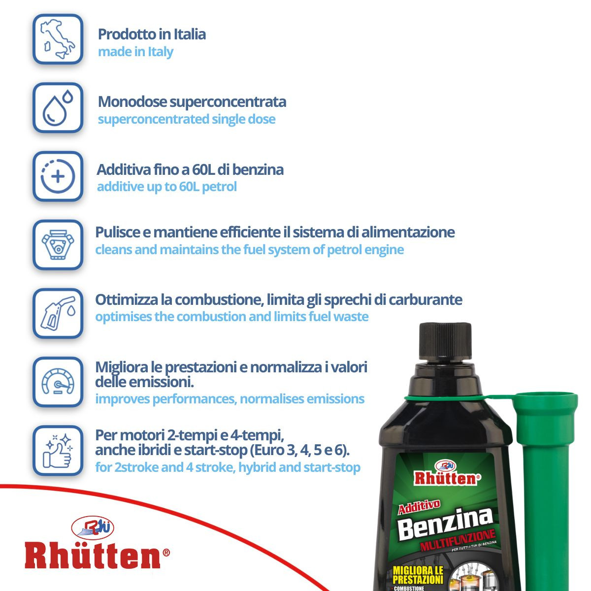 ADDITIVO MULTIFUNZIONE BENZINA 150ML