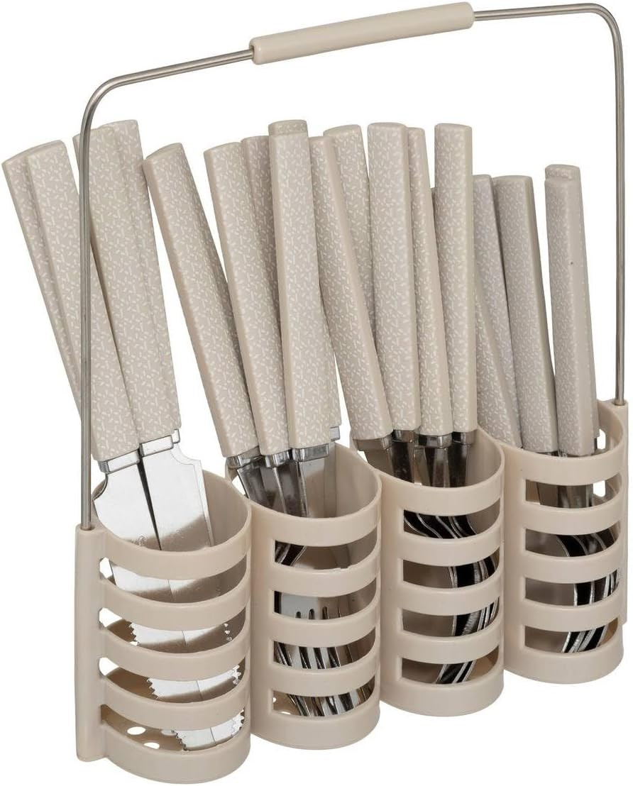 SET24 POSATE GEO BEIGE