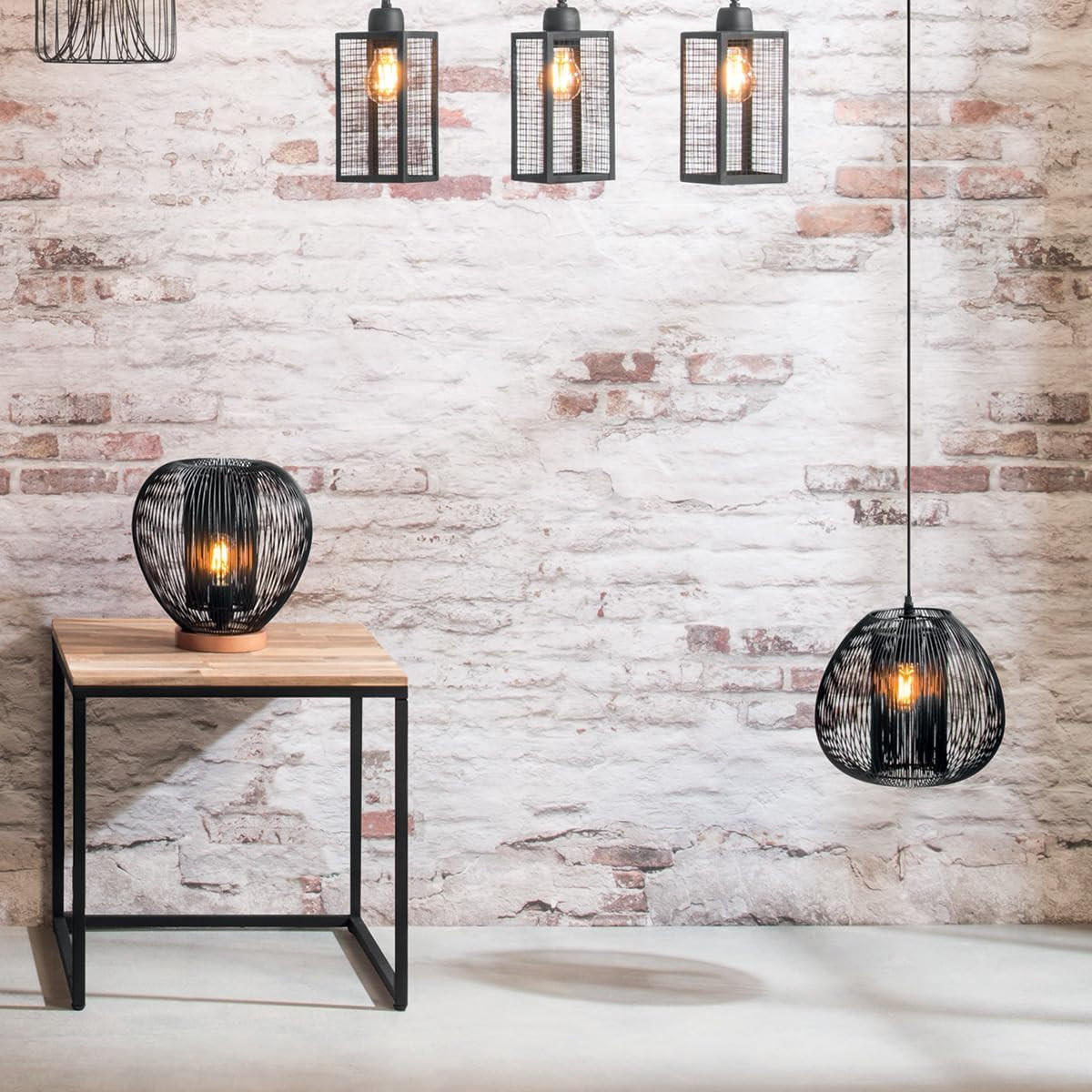 SOSPENSIONE NODA D.27.5 E27 40W NERO