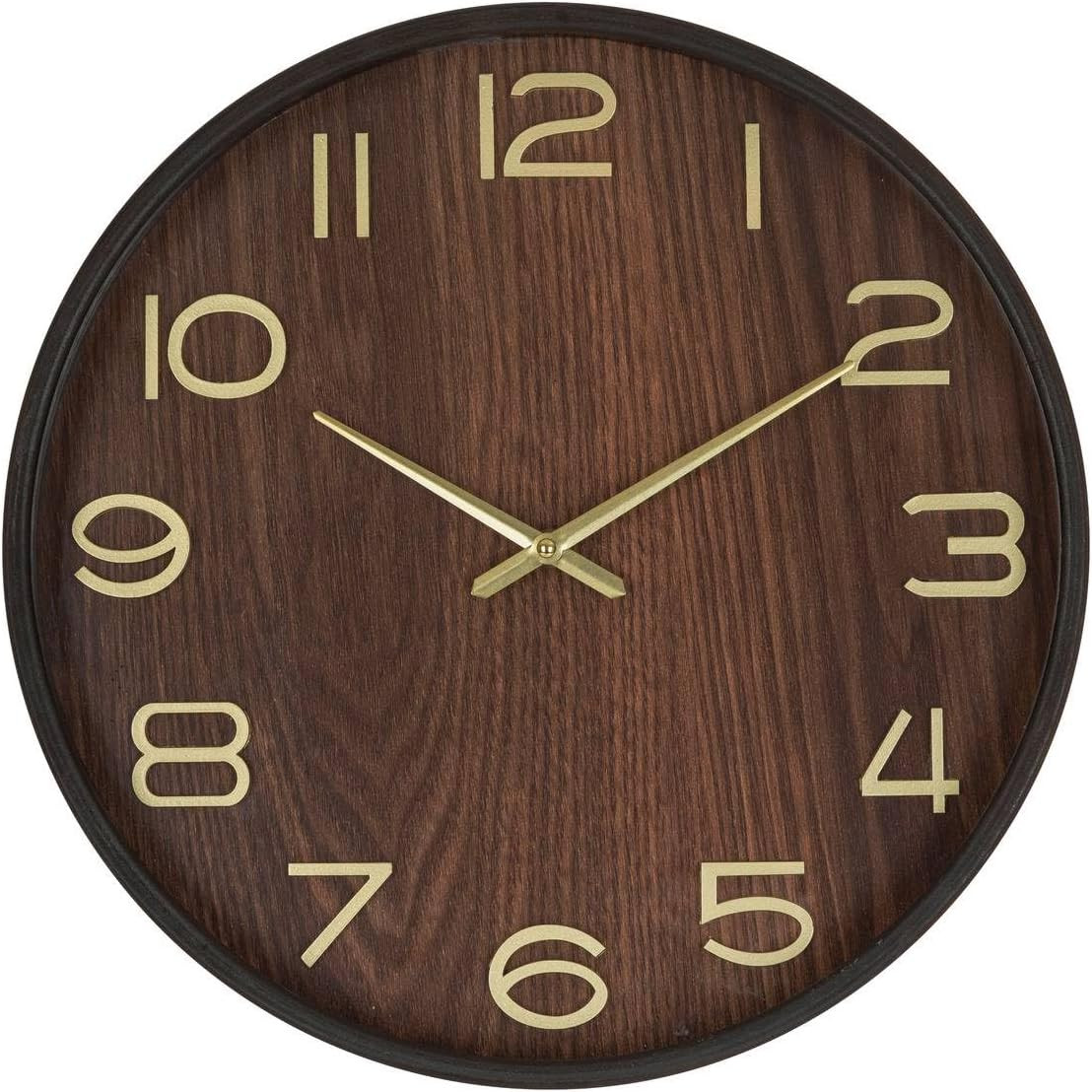 OROLOGIO IN LEGNO D.38 MARRONE OROLOGIO IN LEGNO D.38 MARRONE