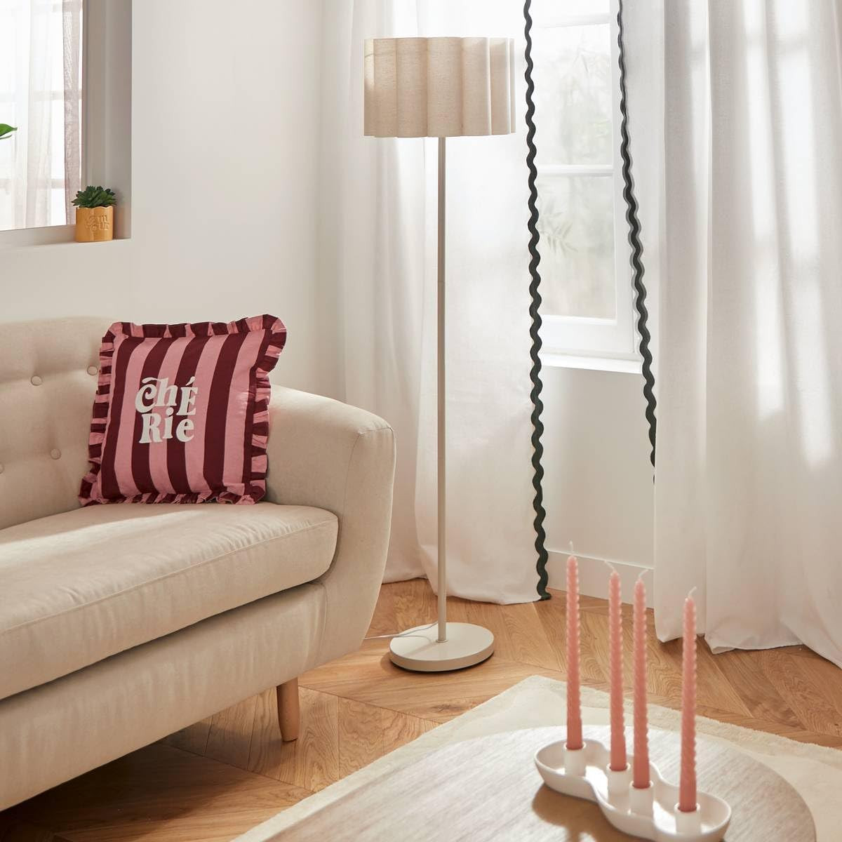 PIANTANA H.150 E27 FIORE BEIGE