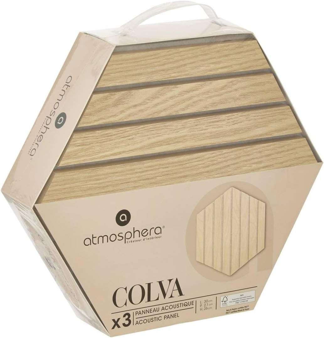 *SET3 PANN.DEC.ESAGONO C.30X26 BEIGE