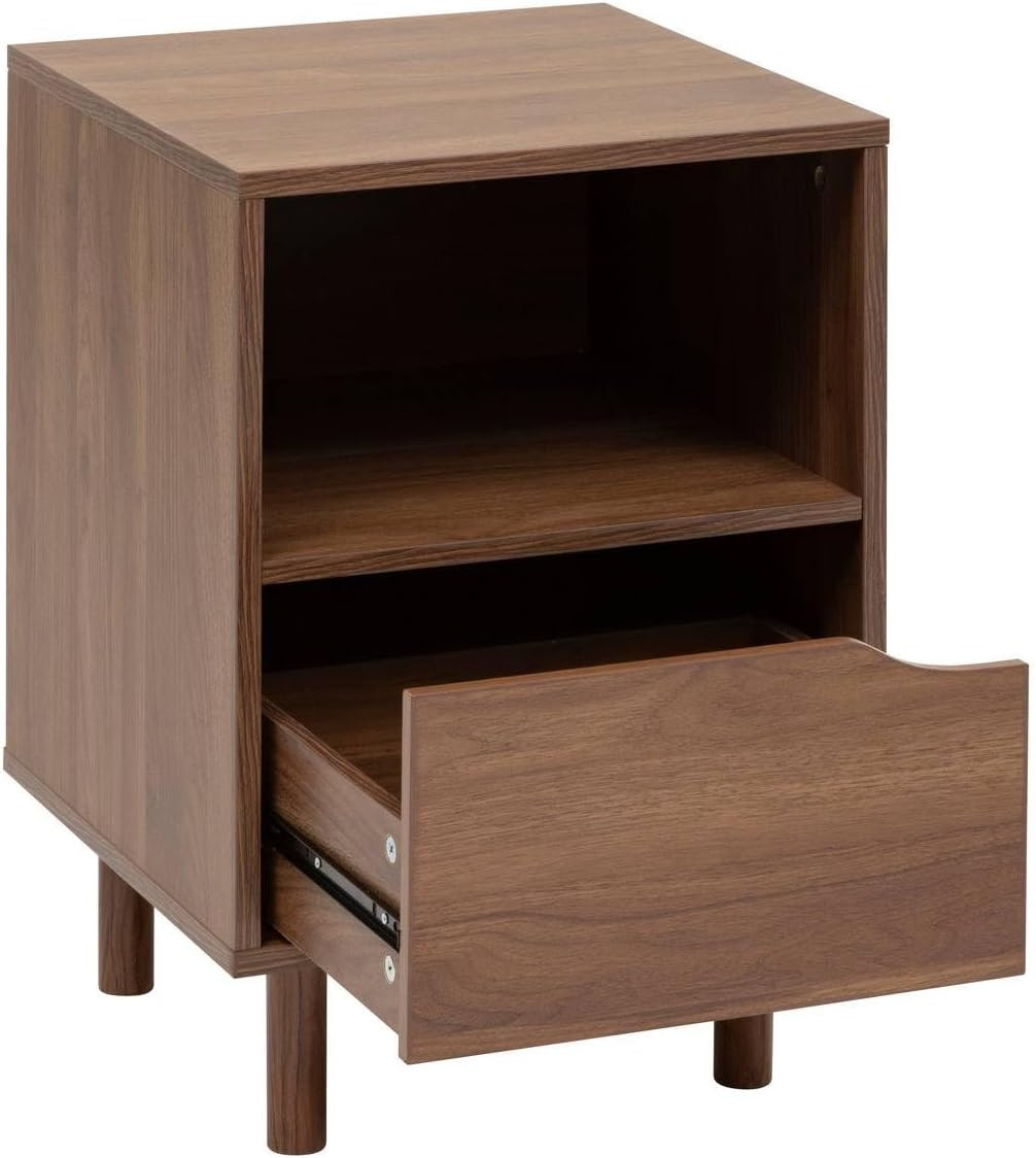 COMODINO SLIDY CM.40X575 MARRONE