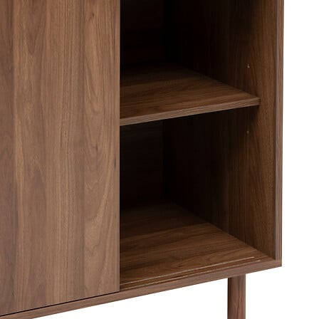 MOBILE SLIDY 2ANTE CM.120X40X72H MARRONE