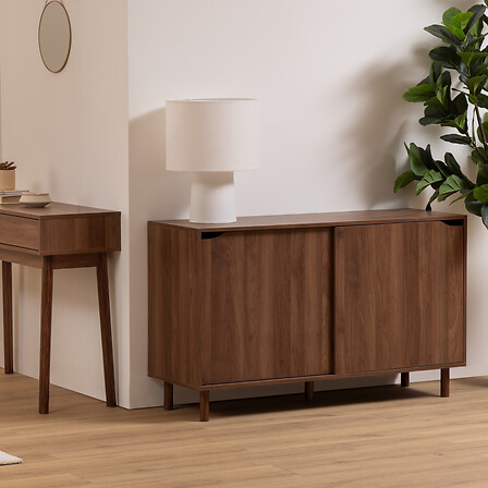 MOBILE SLIDY 2ANTE CM.120X40X72H MARRONE