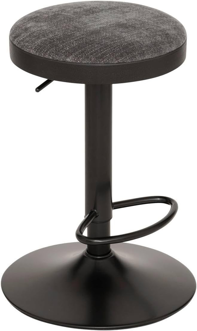 SGABELLO DA BAR ILSA GRIGIO/NERO