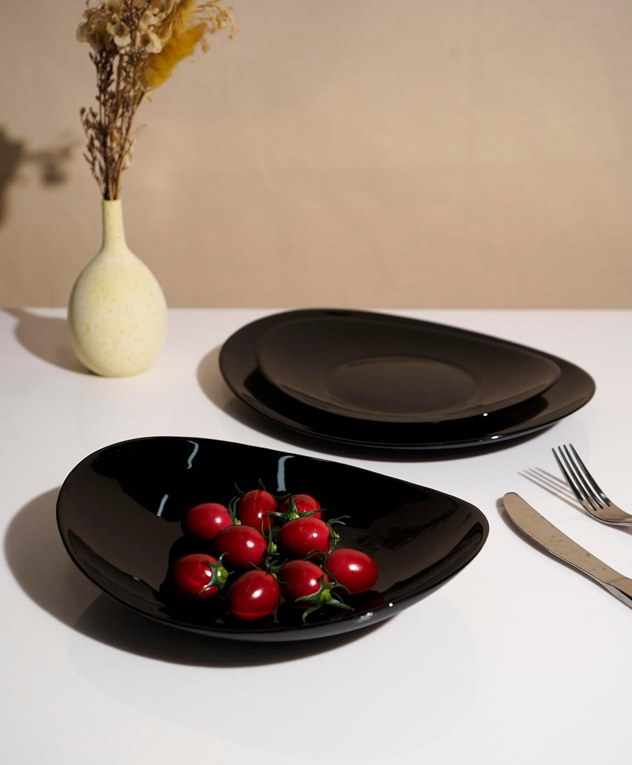 SERVIZIO TAVOLA 18PZ OMBRA NERO