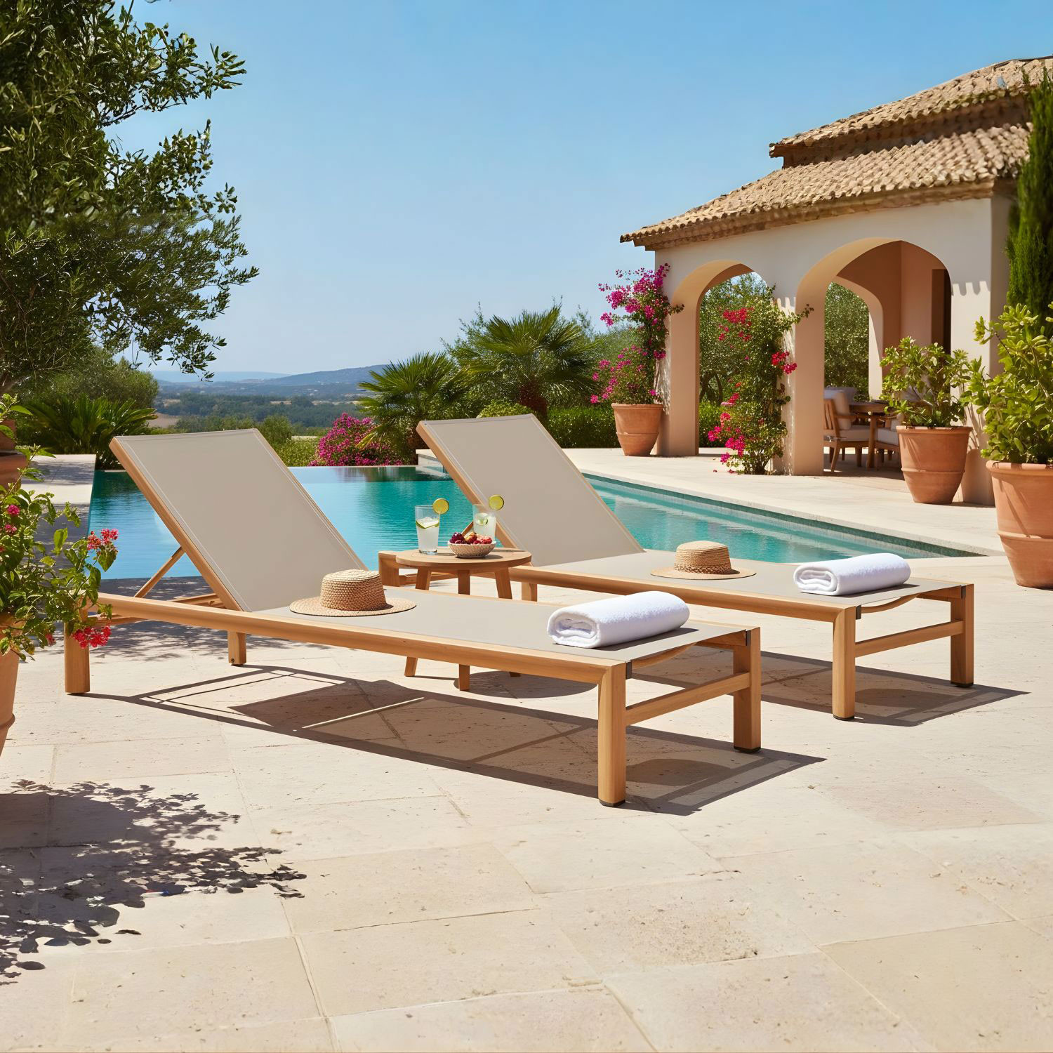 LETTINO SKIPPER C/RUOTE NATURALE