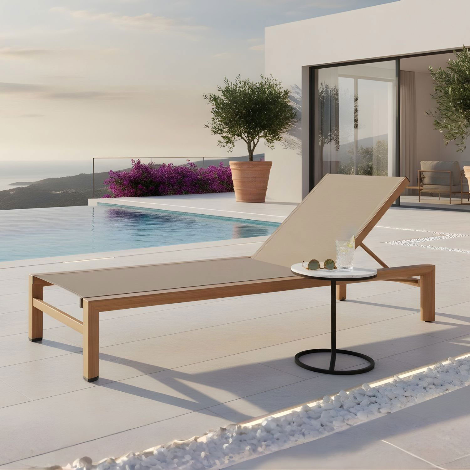 LETTINO SKIPPER C/RUOTE NATURALE