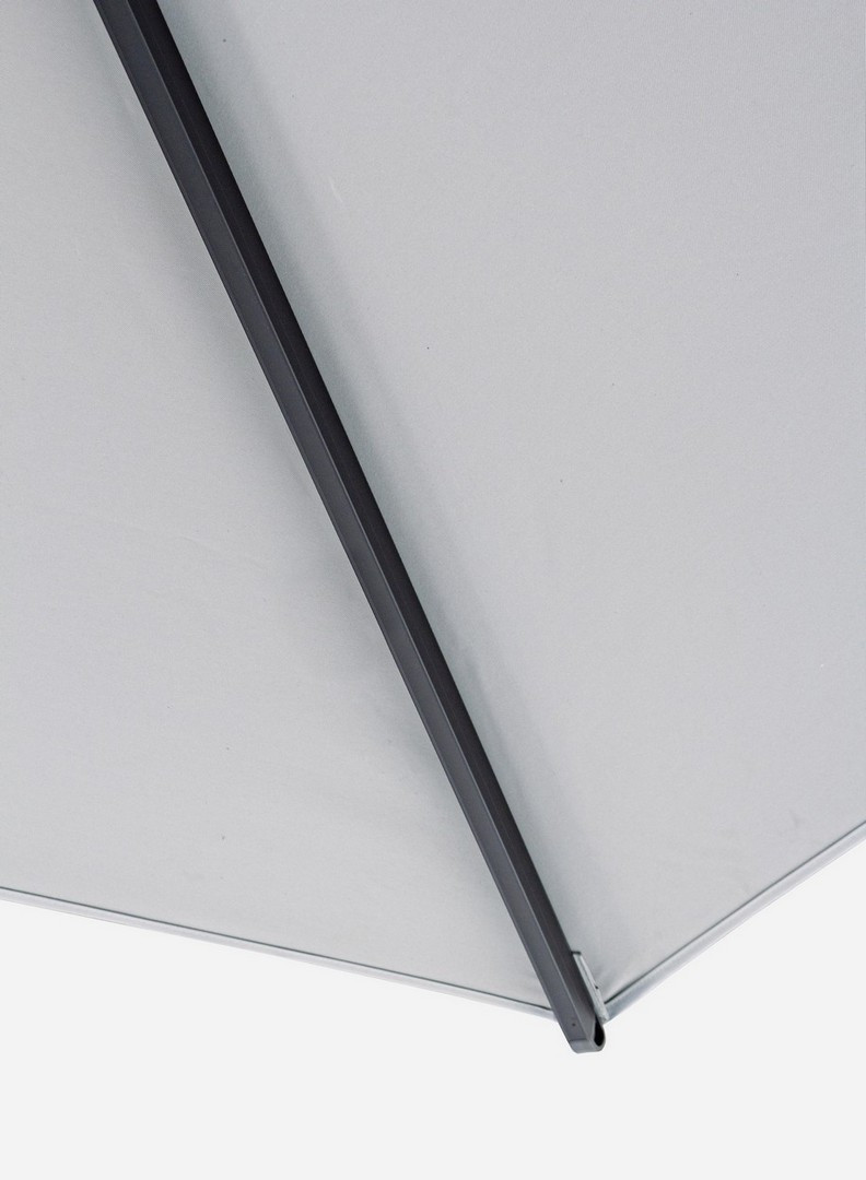 OMBRELLONE BRACCIO INES 4X4 ANTRACITE GRIGIO