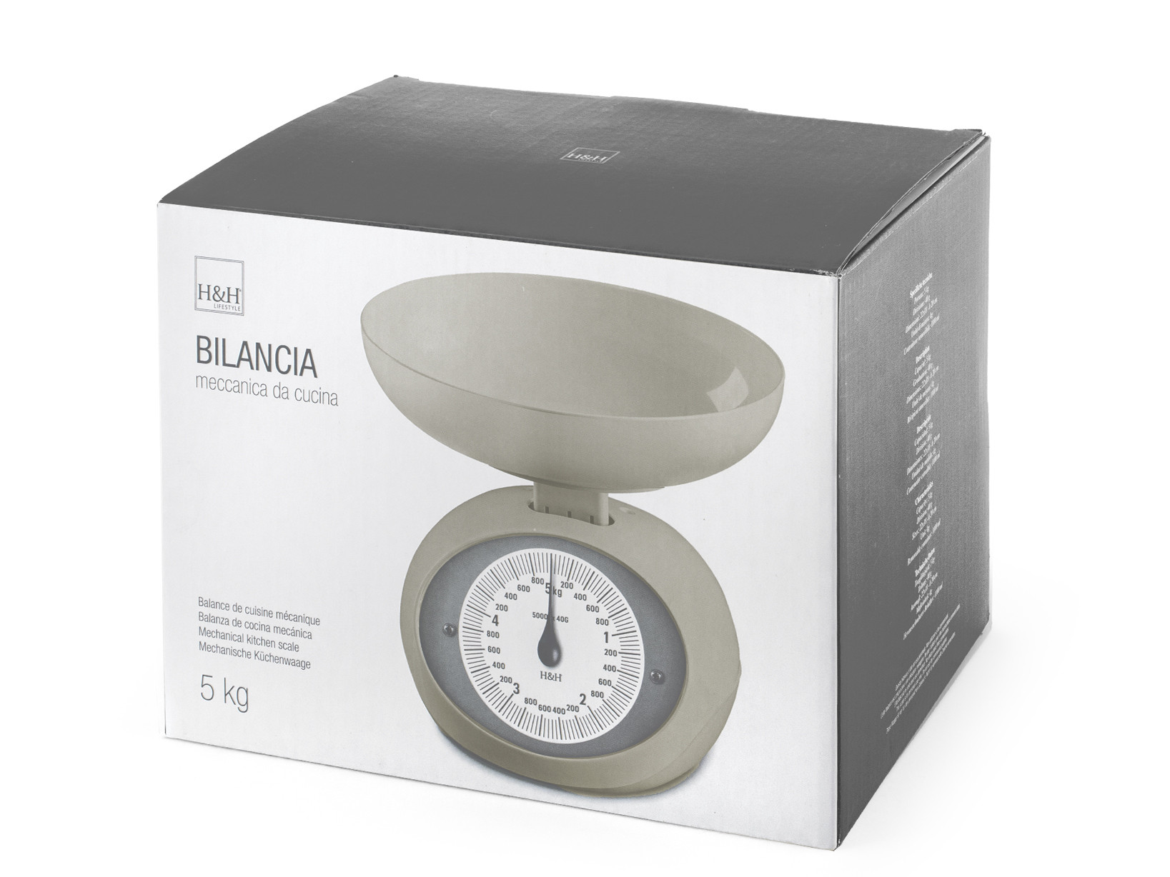 BILANCIA CUCINA MECC.TORTORA KG.5