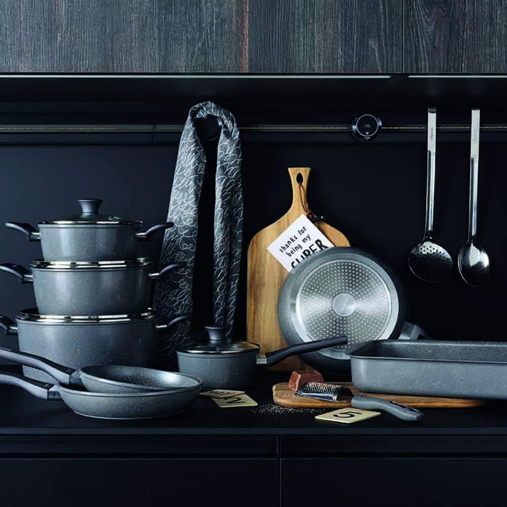 BATTERIA 12PZ PHAEDRA ADATTA INDUZIONE ANT. 4STR.