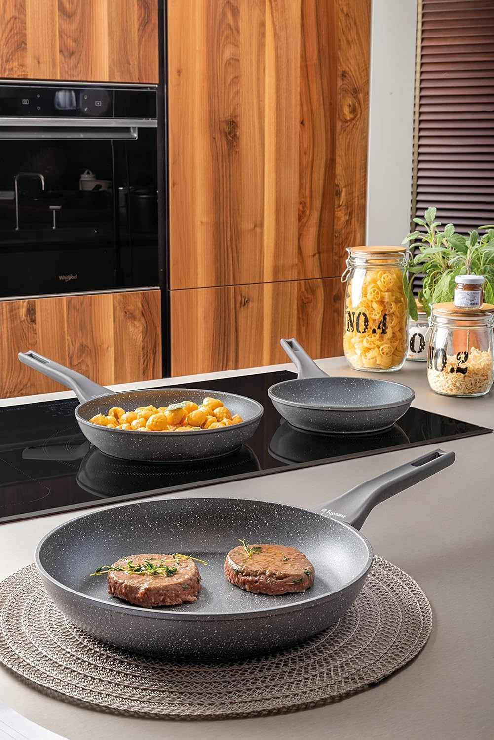 BATTERIA 12PZ PHAEDRA ADATTA INDUZIONE ANT. 4STR.