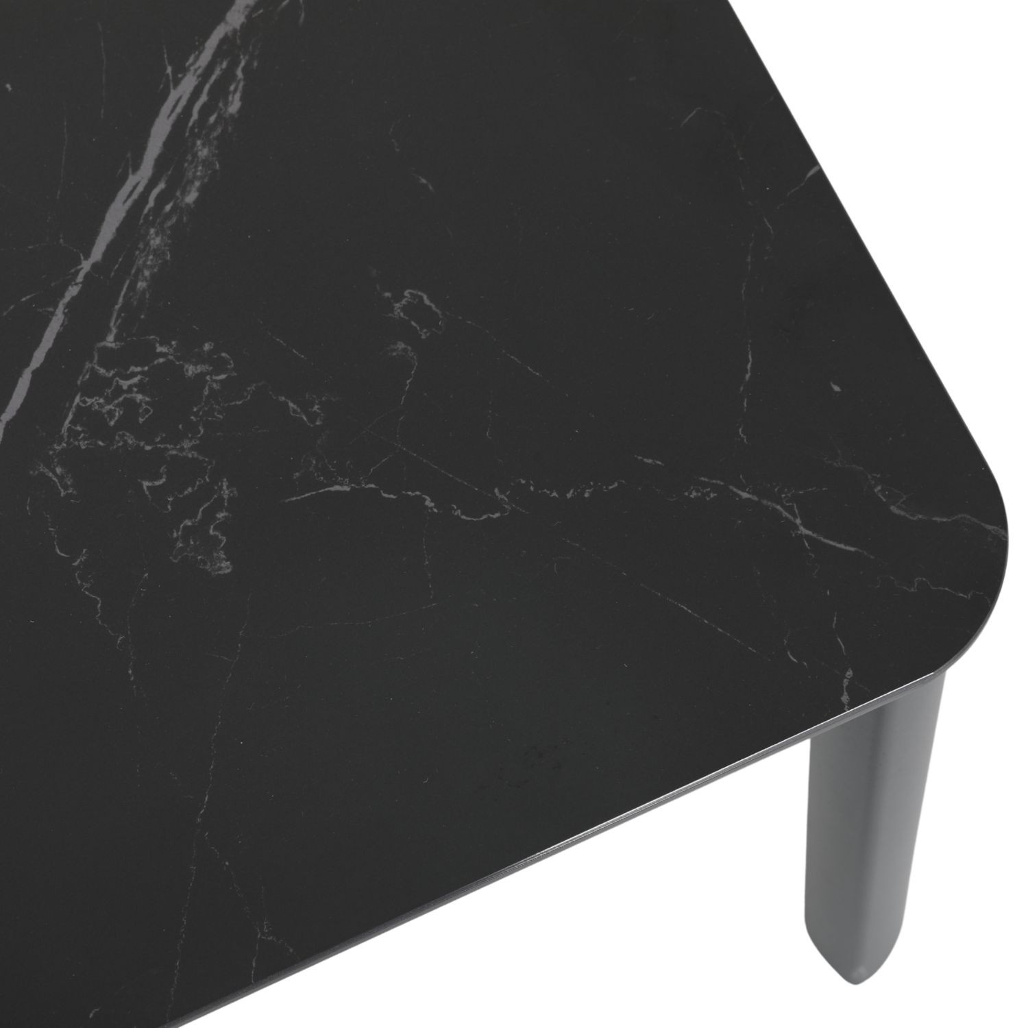 SALOTTO 3 POSTI IN ALLUMINIO ANTRACITE