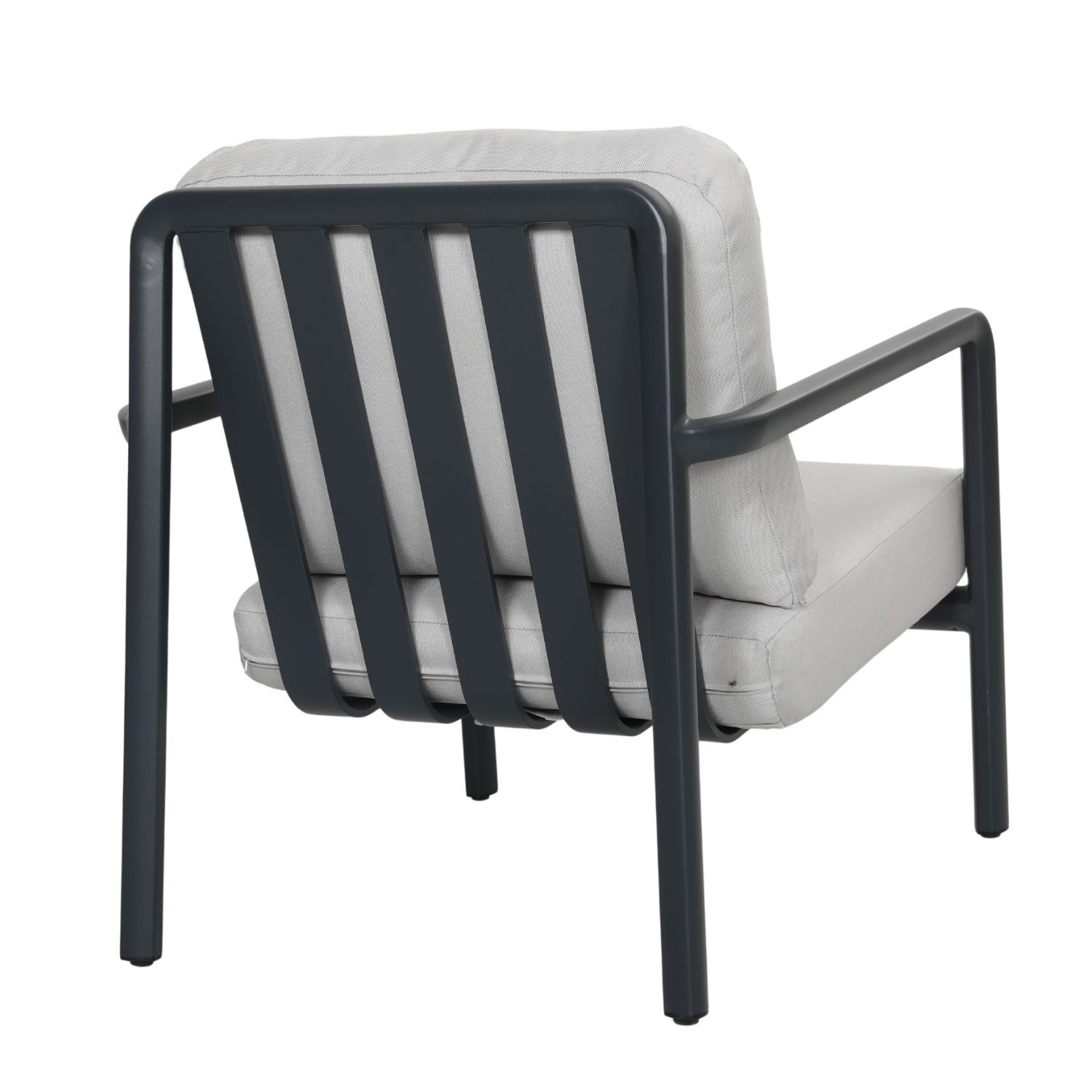 SALOTTO 3 POSTI ALLUMINIO ANTRACITE