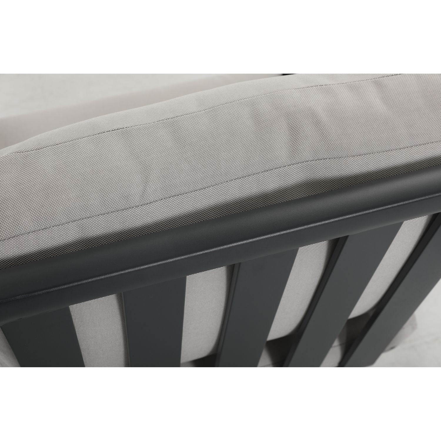 SALOTTO 3 POSTI ALLUMINIO ANTRACITE