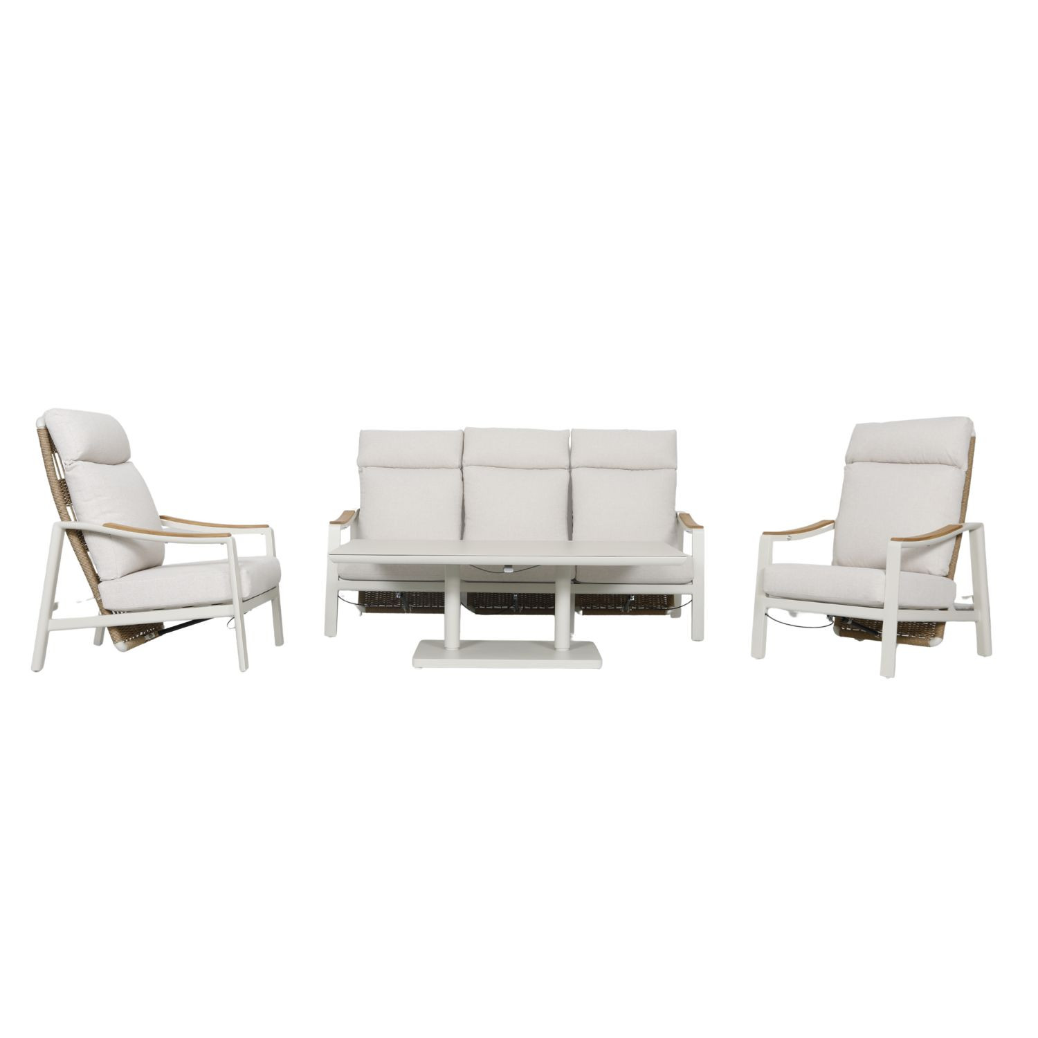 SALOTTO 3 POSTI RECLINABILE PELICAN