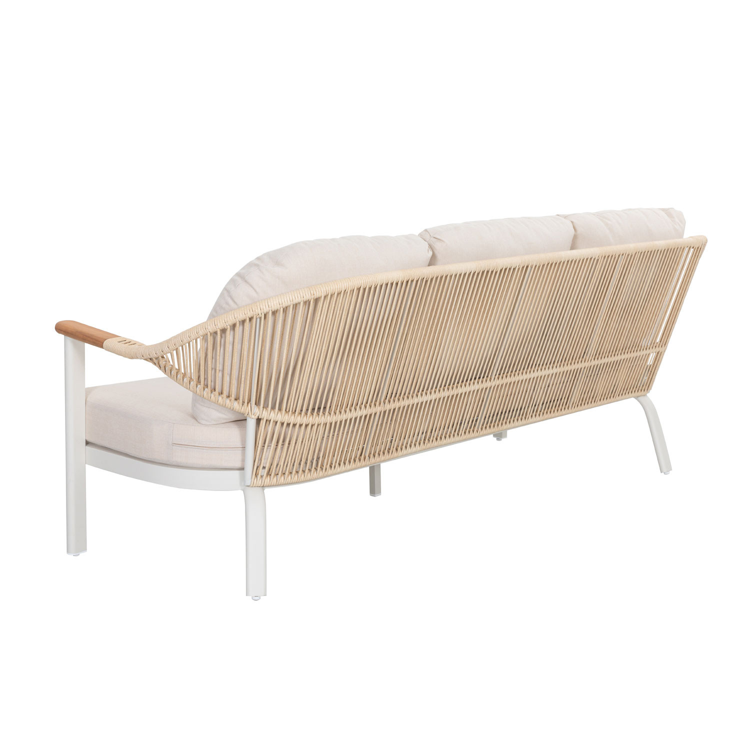 SALOTTO AD ANGOLO ALLUMINIO PELICAN