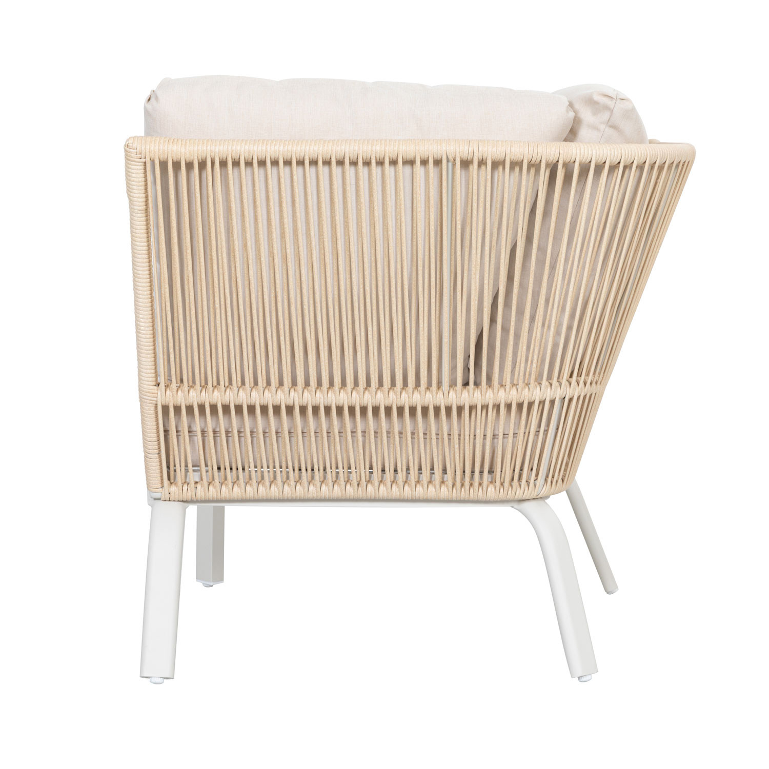 SALOTTO AD ANGOLO ALLUMINIO PELICAN