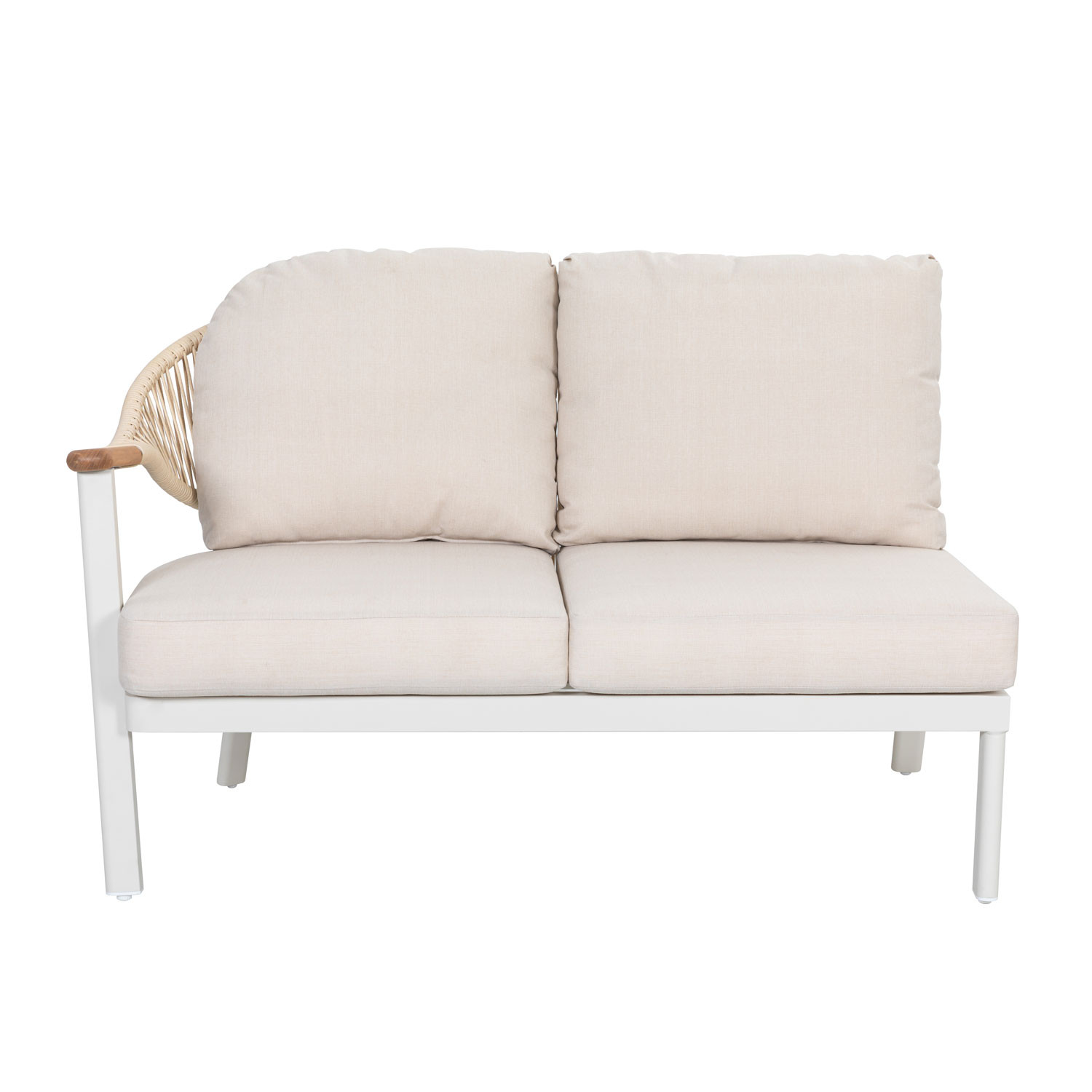 SALOTTO AD ANGOLO ALLUMINIO PELICAN