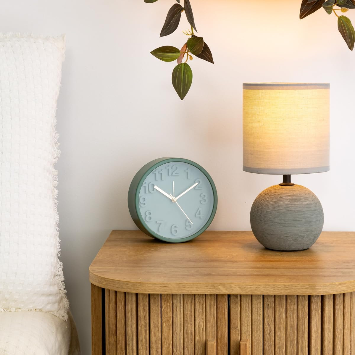 TIMEO LAMPADA DA TAVOLO H.25 C.GRIGIO