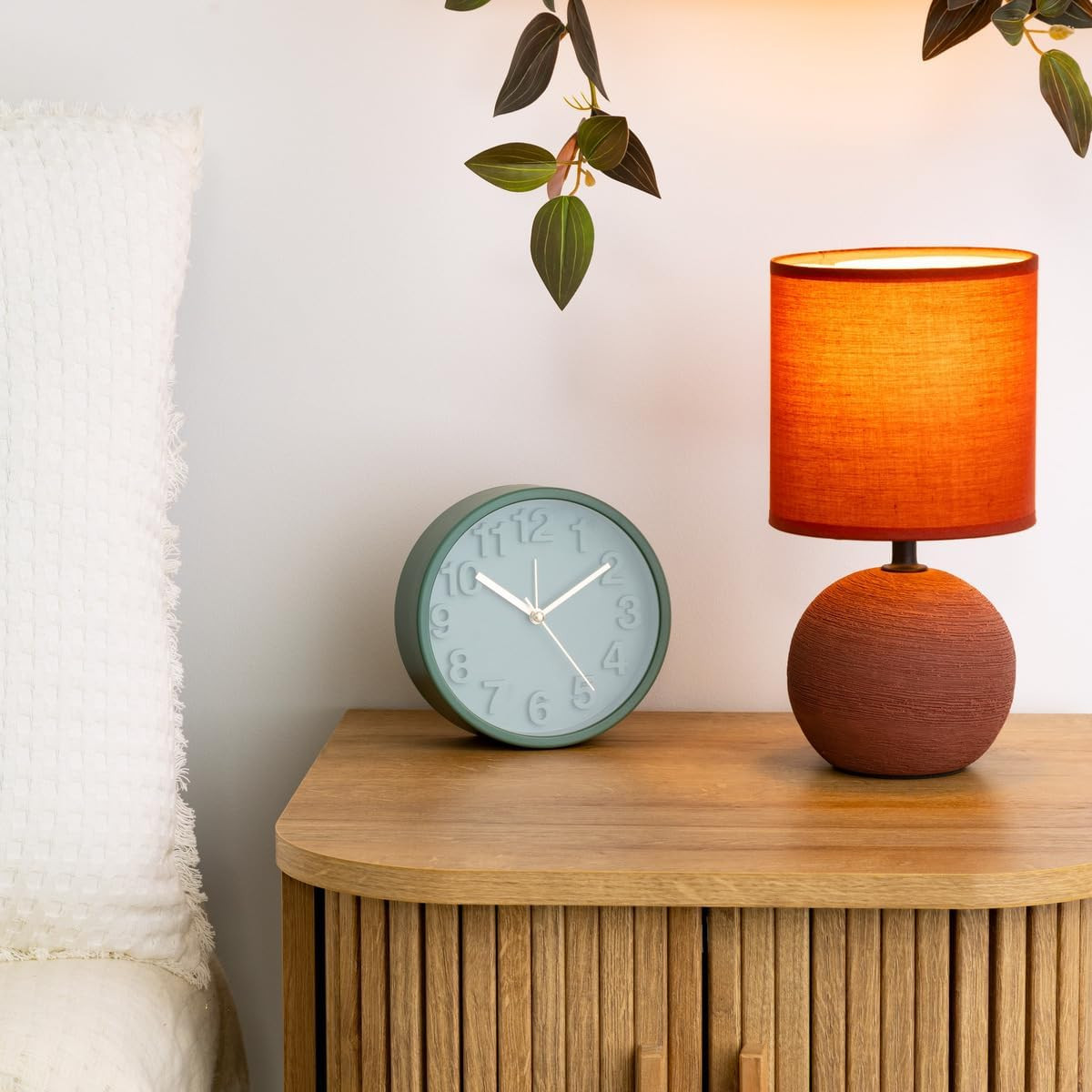 TIMEO LAMPADA DA TAVOLO H.25 C.TERRACOTTA