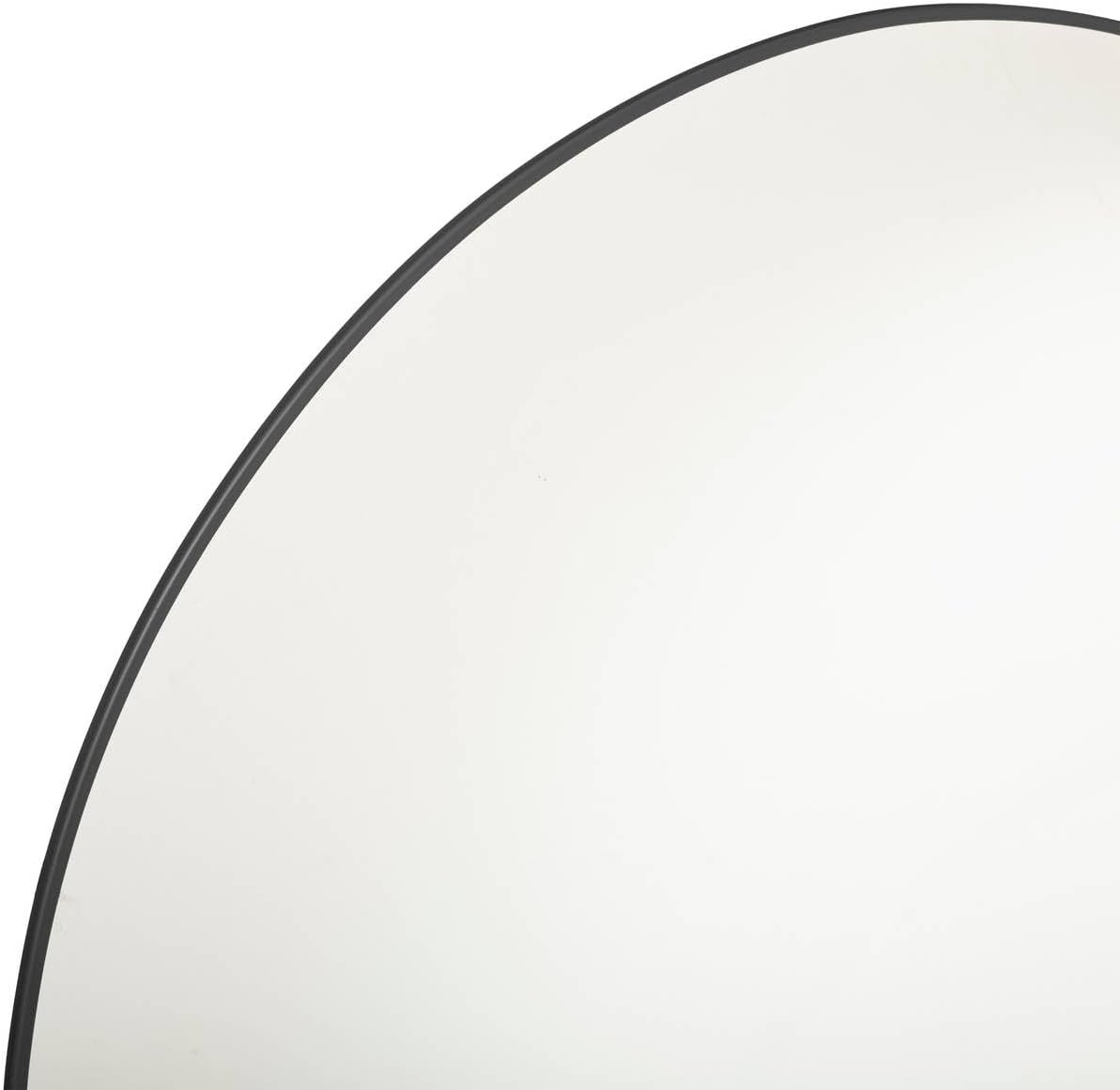 SPECCHIO ALICE D.76 METALLO NERO