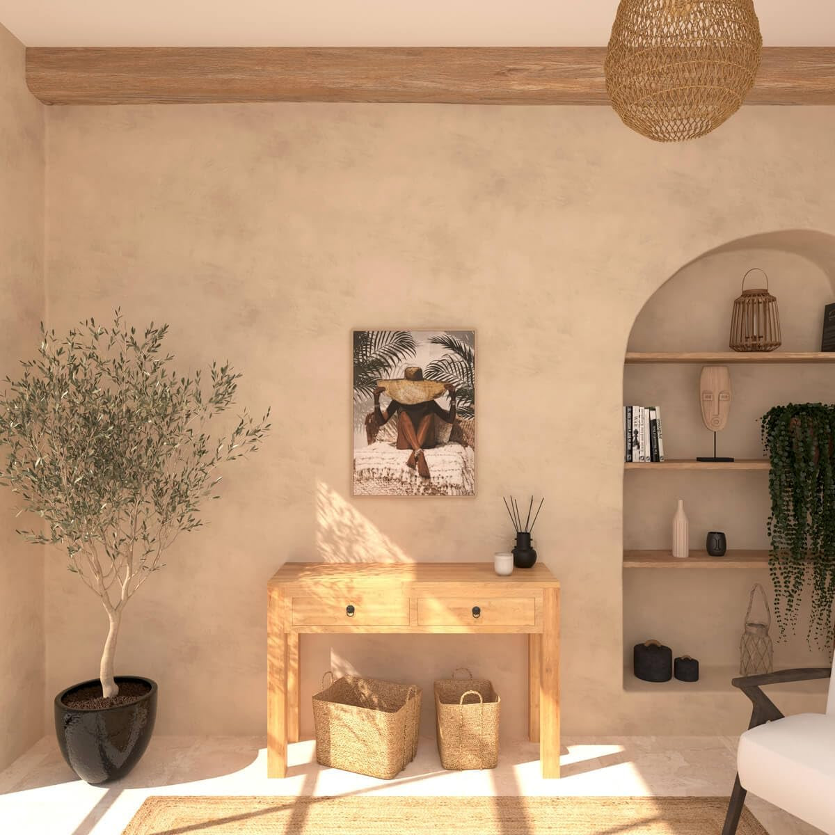 TELA STAMPATA C/CORNICE ELIANE CM.58X78