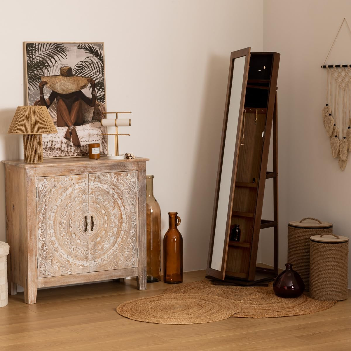 TELA STAMPATA C/CORNICE ELIANE CM.58X78