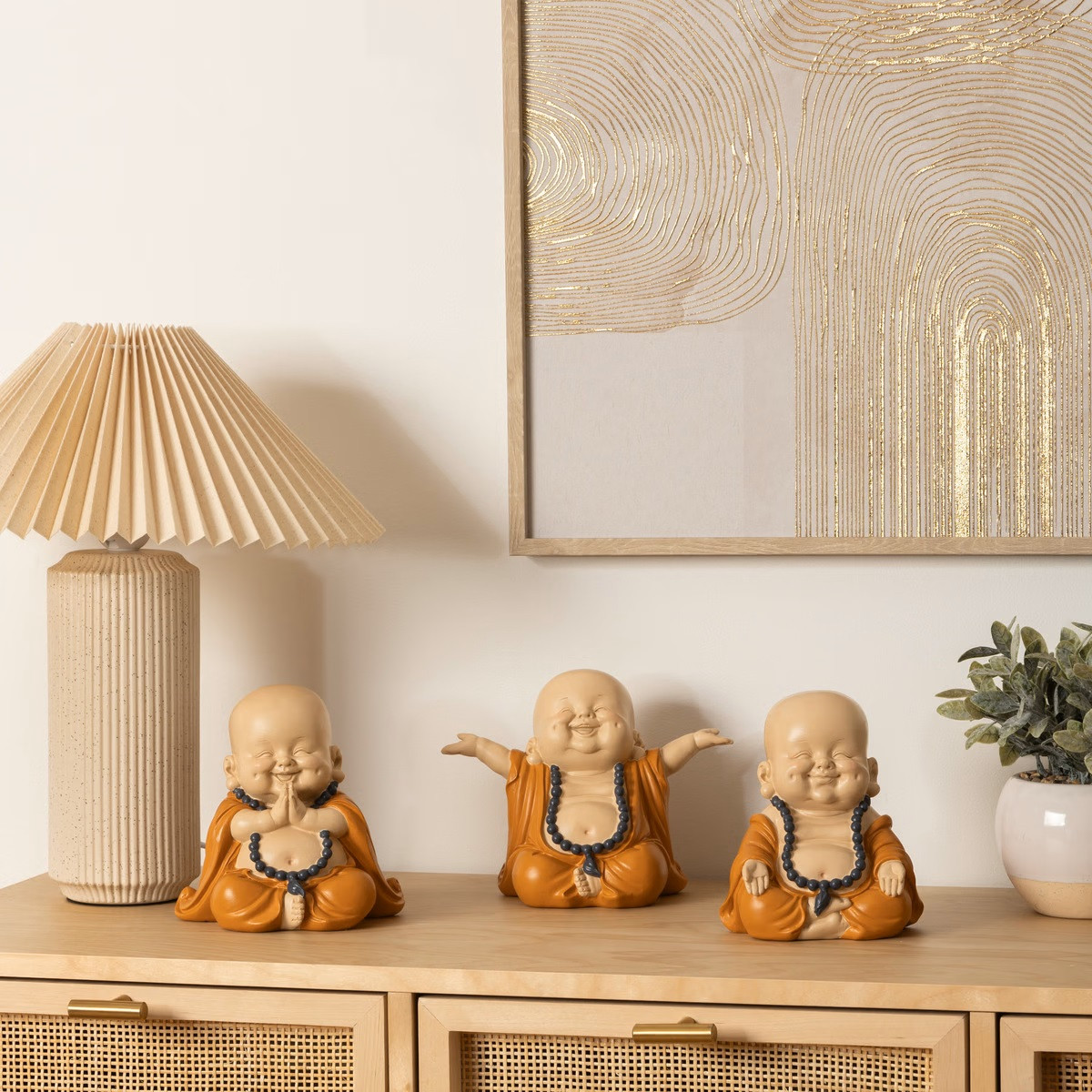 BUDDHA BAYA IN RESINA H.16